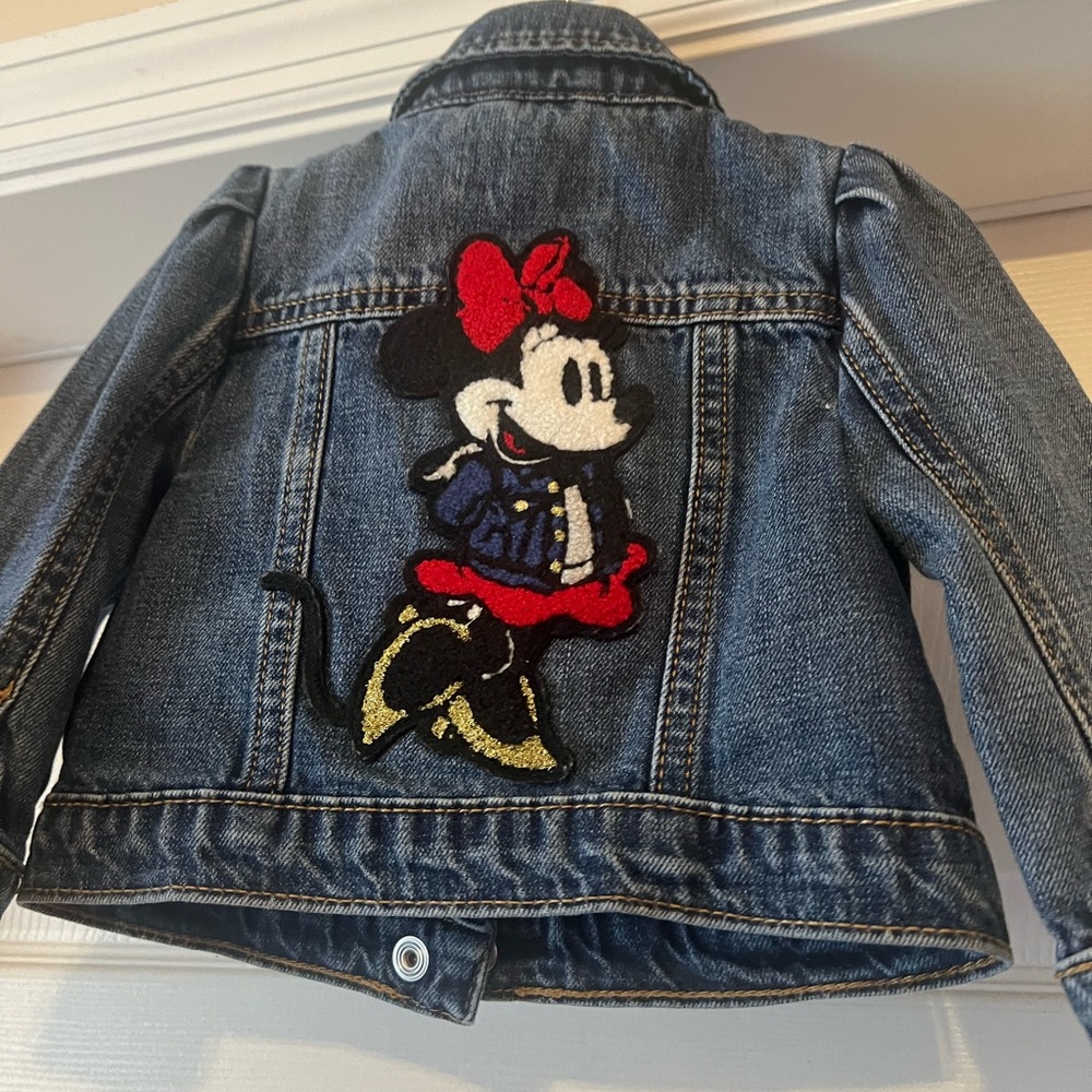 Gap Disney Toddler Denim Minnie Mouse Jacket
